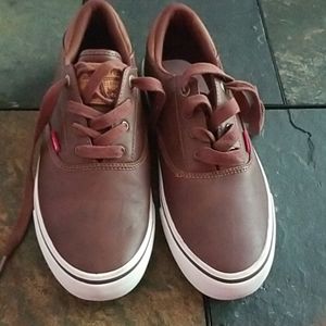 Brown Levi shoes